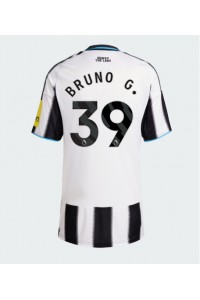 Fotbalové Dres Newcastle United Bruno Guimaraes #39 Dámské Domácí Oblečení 2025-26 Krátký Rukáv